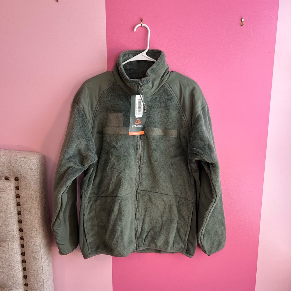 Polartec Men’s Green Fleece Jacket